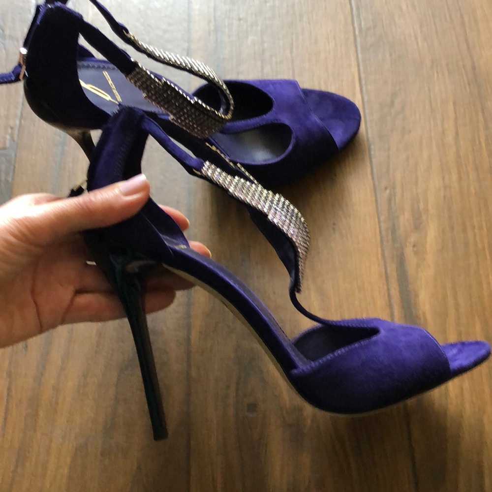Brian Atwood dressy stiletto sandals size 7 - Picture 3 of 6